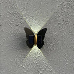 Butterfly Solar Outdoor Wall Light