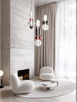 Candied Glass Combo Pendant Light