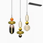 Candied Glass Combo Pendant Light