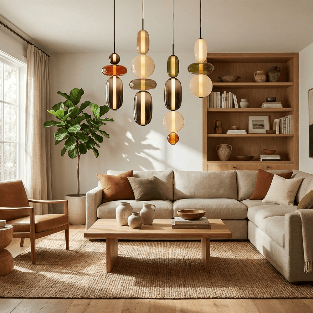 Candied Glass Pendant Light