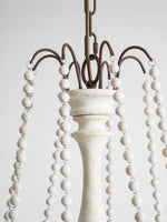 Candle Style Beaded Chandelier