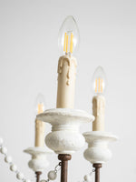 Candle Style Beaded Chandelier