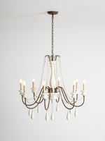 Candle Style Beaded Chandelier