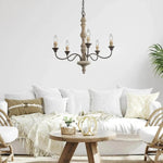 Candlestick Farmhouse chandelier