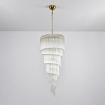 Cascada Spiral Clear Chandelier