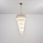 Cascada Spiral Clear Chandelier