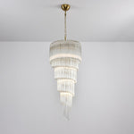 Cascada Spiral Clear Chandelier