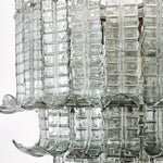 Cascade Glass Green Chandelier
