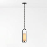 Cascading Chain Lantern Chandelier