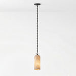 Cascading Chain Capsule Chandelier