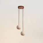 Cassia Travertine Pendant Light
