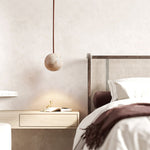 Cassia Travertine Pendant Light