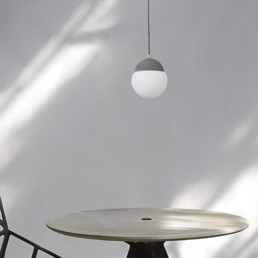 Cement Eclipse Pendant Lamp