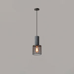Cement Mesh Pendant Light