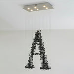 Black Stones Chandeliers