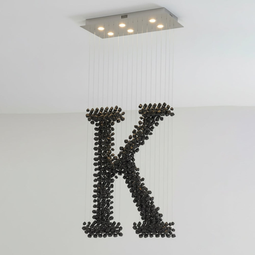 Charcoal Chandeliers K