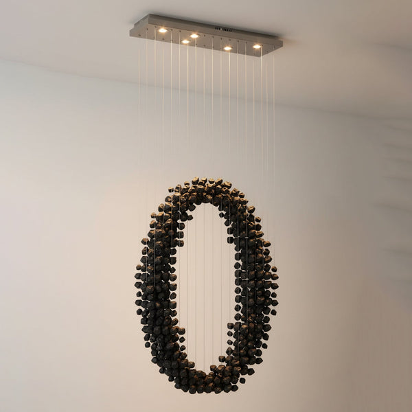 Charcoal Chandeliers O