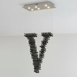 Charcoal Chandeliers V