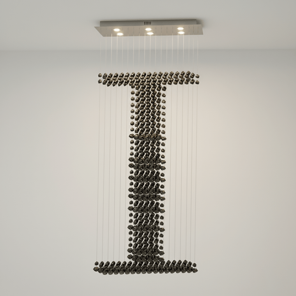Charcoal Chandeliers I