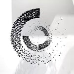 Charcoal Halo LED Chandelier