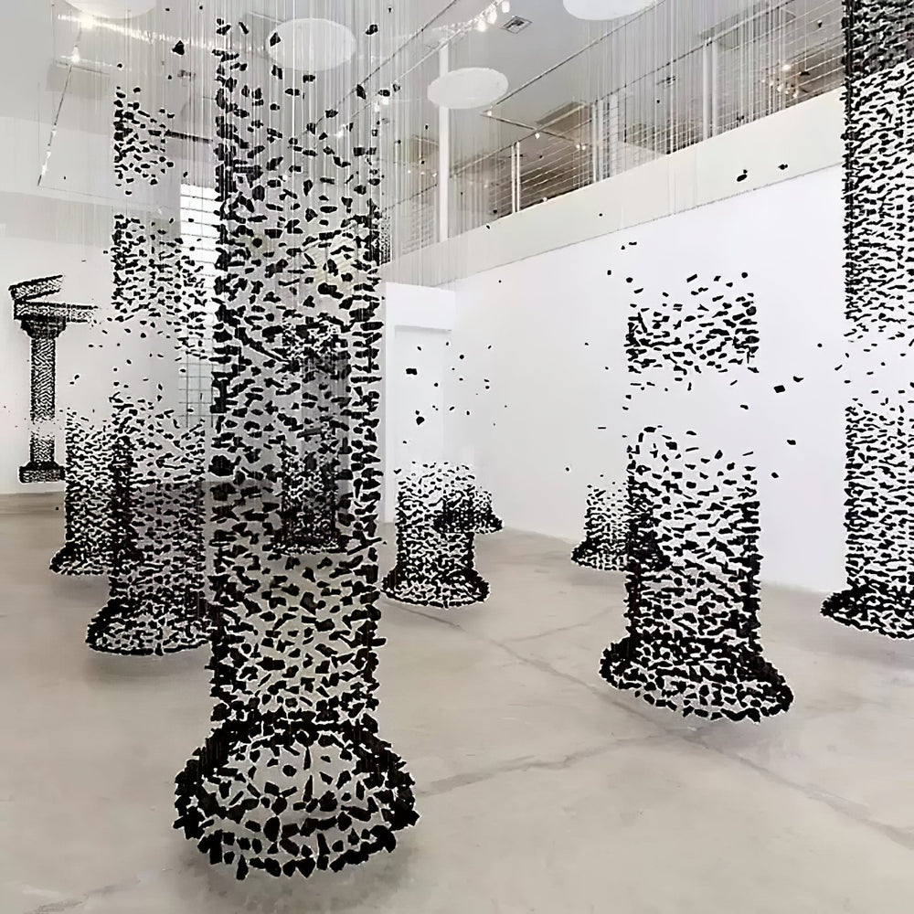 Charcoal Halo LED Chandelier