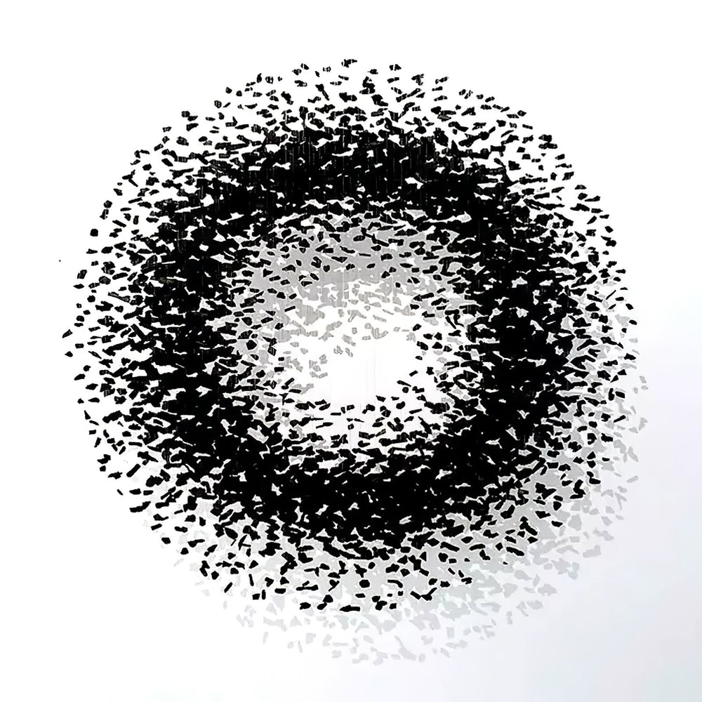 Charcoal Halo LED Chandelier