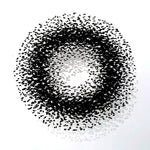 Charcoal Halo LED Chandelier