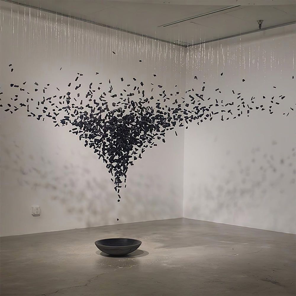 Charcoal Halo LED Chandelier
