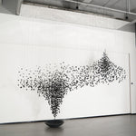 Charcoal Shape Hourglass Chandelier