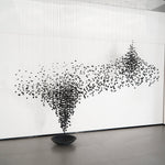 Charcoal Shape Hourglass Chandelier