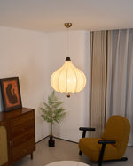 Chestnut Fabric Pendant Light