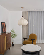 Chestnut Fabric Pendant Light