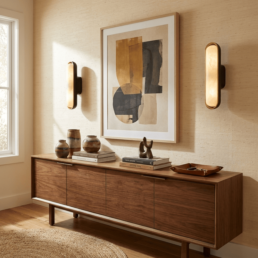 Chiarore Alabaster Wall Sconce