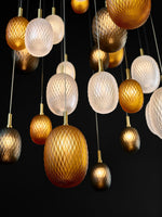 Chromatic Gem Drop Chandelier