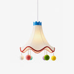 Colorful Kids Fabric Pendant Light