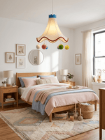 Colorful Kids Fabric Pendant Light