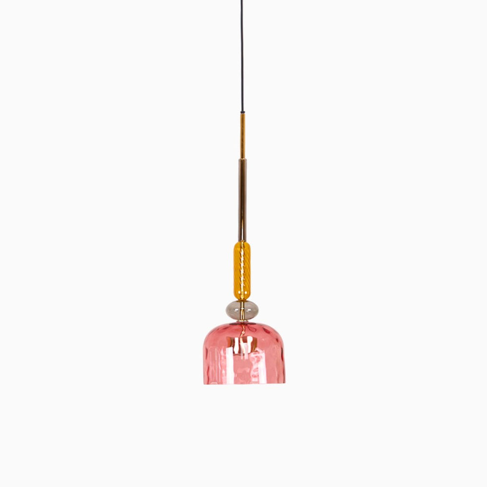 Candy Drop Hand-Blown Glass Pendant – Modular Multi-Color Cluster