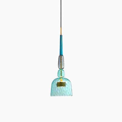 Candy Drop Hand-Blown Glass Pendant – Modular Multi-Color Cluster