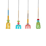 Candy Drop Hand-Blown Glass Pendant – Modular Multi-Color Cluster