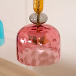 Candy Drop Hand-Blown Glass Pendant – Modular Multi-Color Cluster