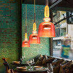 Candy Drop Hand-Blown Glass Pendant – Modular Multi-Color Cluster