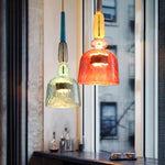 Candy Drop Hand-Blown Glass Pendant – Modular Multi-Color Cluster