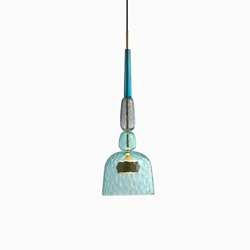Candy Drop Hand-Blown Glass Pendant – Modular Multi-Color Cluster