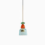 Candy Drop Hand-Blown Glass Pendant – Modular Multi-Color Cluster