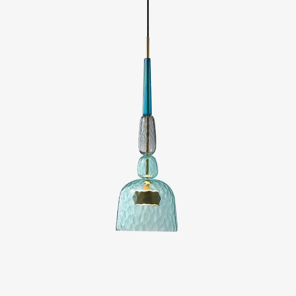 Candy Drop Hand-Blown Glass Pendant – Modular Multi-Color Cluster