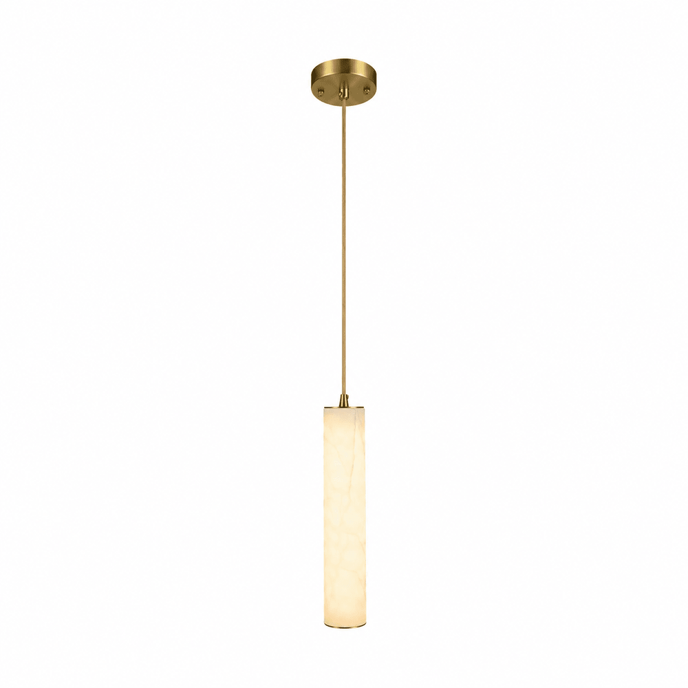 Column Alabaster Staircase Chandelier