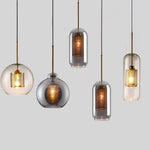 Combined Chiswick Glass Pendant Light