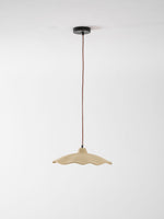 Concrete Petal Pendant Light