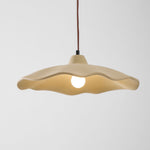 Concrete Petal Pendant Light