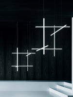 Gridline Linear Chandelier